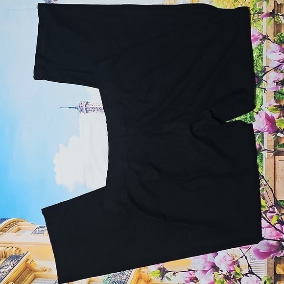 Eileen Fisher Black Wide Leg Stretchy Pants Size Medium - Picture 5 of 5